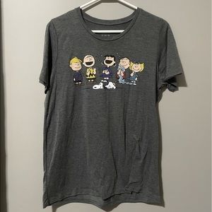 target, size extra large( runs small ), heather grey with characters